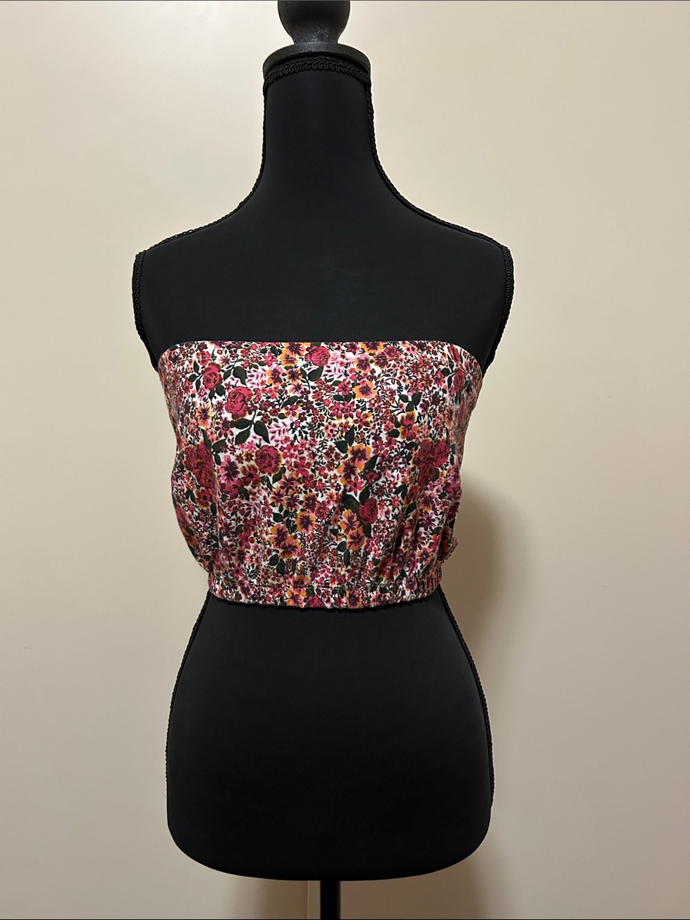 TopShop Floral Micro Tube - Size 4